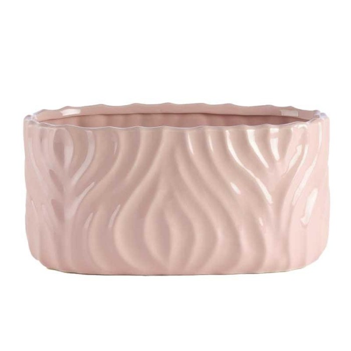 VASO ROSA CHIARO CERAMICA EST 20X11H11
